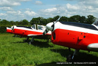EGTH Airport - 70th Anniversary of the first flight of the de Havilland Chipmunk  Fly-In at Old Warden - by Chris Hall