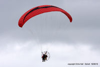 X5ES Airport - motorised paraglider at the Great North Fly in. Eshott - by Chris Hall