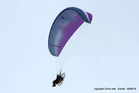 X5ES Airport - motorised paraglider at the Great North Fly in. Eshott - by Chris Hall