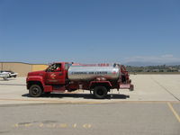 Camarillo Airport (CMA) - Roving Cardinal Air Center 100LL refueling truck. SUN AIR JETS offers 24/7 service for Jet-A and 100LL. 100LL, Jet-A, Jet-A-Prist variously available- multiple FBOs 7 days. Self-serve 100LL near Control Tower.   - by Doug Robertson