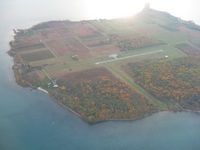 North Bass Island Airport (3X5) - Looking east on a nice fall day. - by Bob Simmermon