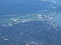 Cincinnati Municipal Airport Lunken Field Airport (LUK) - Looking SE from 10,000 ft. - by Bob Simmermon
