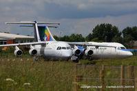 Cranfield Airport - BAe 146's stored at Cranfield - by Chris Hall