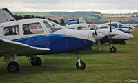 Dundee Airport, Dundee, Scotland United Kingdom (EGPN) - GA Park at Dundee EGPN - by Clive Pattle