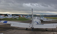 Dundee Airport, Dundee, Scotland United Kingdom (EGPN) - Tayside Aviation and other visiting aircraft parked up early morning at Dundee EGPN - by Clive Pattle
