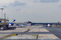 Frankfurt International Airport, Frankfurt am Main Germany (EDDF) - Western view along aprons... - by Holger Zengler