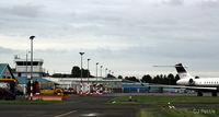 Dundee Airport, Dundee, Scotland United Kingdom (EGPN) - Evening scene at Dundee EGPN - by Clive Pattle