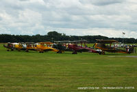 EGTH Airport - A Gathering of Moths fly-in at Old Warden - by Chris Hall