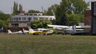 Budaörs Airport, Budaörs Hungary (LHBS) - Budaörs Airport, Hungary. Gold Timer Fundanation airshow - by Attila Groszvald-Groszi