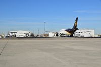Boise Air Terminal/gowen Fld Airport (BOI) - UPS ramp located on the airport's west end. - by Gerald Howard