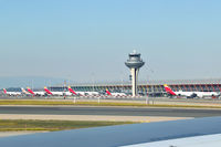 Barajas International Airport - No doubt about the dominating airline ... - by Tomas Milosch