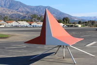 Santa Paula Airport (SZP) - Wind Tee-Tetrahedron center field SE of Rwy 04-22 adjacent Helipad-Santana winds today - by Doug Robertson