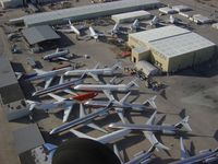 Tucson International Airport (TUS) - Storage area - by Keith Sowter