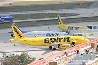 Tampa International Airport (TPA) - The Spirit ramp at Tampa International Airport - by Donten Photography