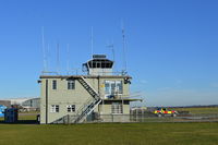 Duxford Airport, Cambridge, England United Kingdom (EGSU) - Watch Office/Control Tower at Duxford. - by moxy