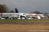 Kemble Airport - the scrapping area at Kemble - by Chris Hall