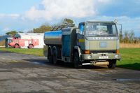Pembrey Airport, Pembrey, Wales United Kingdom (EGFP) - The airport's Carmichael fire and resue tender No.2 and Leyland aviation fuel tanker. - by Roger Winser