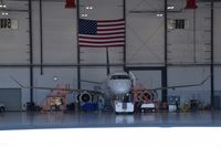 Boise Air Terminal/gowen Fld Airport (BOI) - Aircraft under going maintenance in new Skywest hangar. - by Gerald Howard
