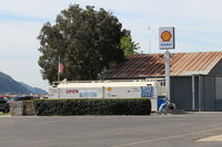Santa Paula Airport (SZP) - Santa Paula Self-Serve SHELL 100LL Fuel Dock. Location: midfield North, no price change - by Doug Robertson
