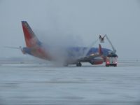 Boise Air Terminal/gowen Fld Airport (BOI) - Southwest de ice - by Gerald Howard