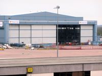 Manchester Airport, Manchester, England United Kingdom (EGCC) - thomas cook hanger - by andysantini