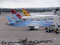 Manchester Airport, Manchester, England United Kingdom (EGCC) - VIR/MON/BAL on there stands/gates on T2  - by andysantini
