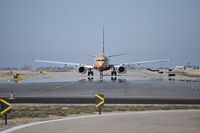 Boise Air Terminal/gowen Fld Airport (BOI) - Southwest Airliner taxiing on Alpha to RWY 28R. - by Gerald Howard