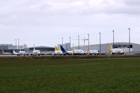 Leipzig/Halle Airport - At the weekends apron 2 is home of small freighters at LEJ.... - by Holger Zengler