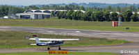 Gloucestershire Airport, Staverton, England United Kingdom (EGBJ) - Airfield view at Gloucester/Staverton - by Clive Pattle