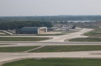 Detroit Metropolitan Wayne County Airport (DTW) - Departing Detroit with UPS area - by Florida Metal