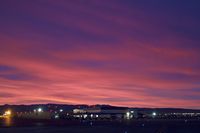 Boise Air Terminal/gowen Fld Airport (BOI) - Early morning at the airport. - by Gerald Howard