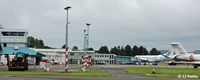 Dundee Airport, Dundee, Scotland United Kingdom (EGPN) - Dundee Terminal and apron view - by Clive Pattle