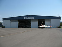 Columbia Airport (O22) - Aero Resources LLC hangar @ Columbia Airport, CA - by Steve Nation
