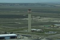 Boise Air Terminal/gowen Fld Airport (BOI) - FAA Control Tower located on the south side of BOI. - by Gerald Howard