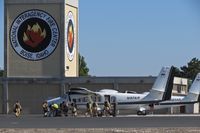 Boise Air Terminal/gowen Fld Airport (BOI) - Smoke jumpers loading up on the NIFC ramp. - by Gerald Howard
