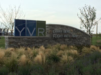 Vancouver International Airport, Vancouver, British Columbia Canada (YVR) - Larry Berg Flight Path Park sign - by Timothy Aanerud