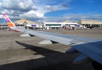 Chiang Mai International Airport, Chiang Mai Thailand (VTCC) - flight back to Bangkok with Thai Smile (HS-TXR) - by Gerhard Ruehl