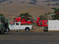 Petaluma Municipal Airport (O69) - Petaluma Municipal Airport, CA was closed to fixed wing operations for 10 days in October 2017 to support CALFIRE contracted helicopters making drops on the devastating fires in Northern California ... kudos to airport manager Bob Patterson!  - by Steve Nation