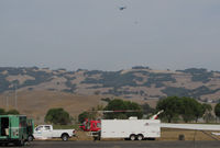 Petaluma Municipal Airport (O69) - Petaluma Municipal Airport, CA was closed to fixed wing operations for 10 days in October 2017 to support CALFIRE contracted helicopters making drops on the devastating fires in Northern California ... kudos to airport manager Bob Patterson! - by Steve Nation
