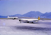 Kai Tak Airport (closed 1998) - Kai Tak 1965 Scanned from the original slides.  - by Arthur Scarf