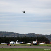 Dundee Airport, Dundee, Scotland United Kingdom (EGPN) - Dundee looking east - by Clive Pattle