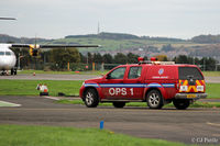 Dundee Airport, Dundee, Scotland United Kingdom (EGPN) - Dundee Operations Patrol Vehicle - by Clive Pattle