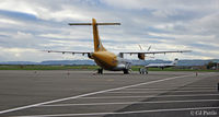 Dundee Airport, Dundee, Scotland United Kingdom (EGPN) - Dundee apron scene - looking west - by Clive Pattle