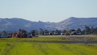 Livermore Municipal Airport (LVK) - Livermore Airport runway 25R getting some maintenance. 2017.
 - by Clayton Eddy