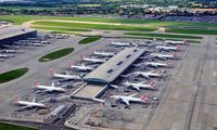 London Heathrow Airport - The 'new 'BA Terminal 5
Aerial - by JPC