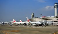 Tokyo International Airport (Haneda) - Terminal 2, used by JAL and One World Alliance - by JPC