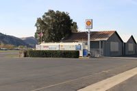 Santa Paula Airport (SZP) - Santa Paula SHELL 100LL self-serve Fuel Dock, no price change - by Doug Robertson