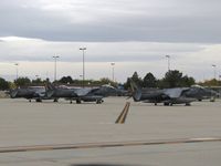 Boise Air Terminal/gowen Fld Airport (BOI) - AV-8B Harriers from VMA-542, Cherry Point, NC. - by Gerald Howard