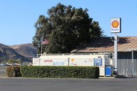 Santa Paula Airport (SZP) - Santa Paula Self-Serve SHELL 100LL Fuel Dock, note price increase  - by Doug Robertson