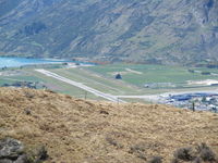 Queenstown Airport - As viewed from Queenstown Hill - by magnaman